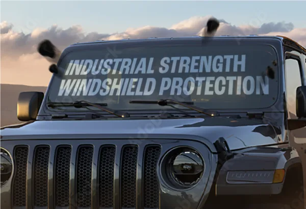 5 Individual Kits of Windshield Defense™ for Jeep® Wrangler® JK - Image 4