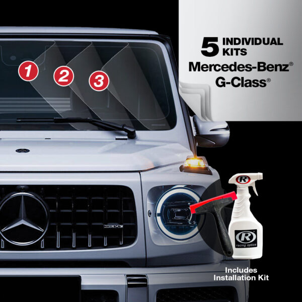 5 Individual Kits of Windshield Defense™ for Mercedes™ G-Wagon™